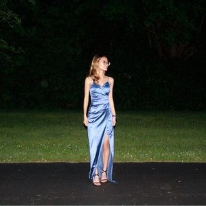 Honey and Rosie blue dress